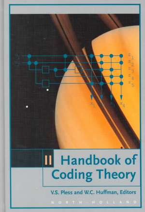 Handbook of Coding Theory de Bozzano G Luisa