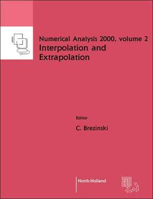 Interpolation and Extrapolation de C. Brezinski