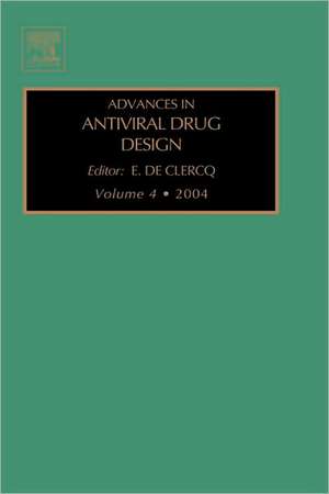 Advances in Antiviral Drug Design de E. De Clercq