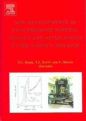 New Developments in High-Pressure Mineral Physics and Applications to the Earth's Interior de Simon Duffy