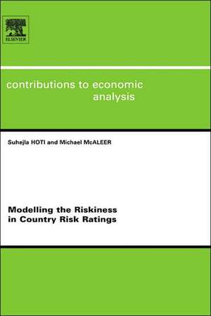 Modelling the Riskiness in Country Risk Ratings de Suhejla Hoti