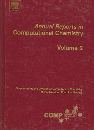 Annual Reports in Computational Chemistry de David Spellmeyer