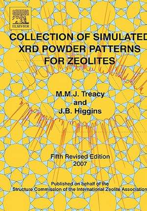 Collection of Simulated XRD Powder Patterns for Zeolites Fifth (5th) Revised Edition de M.M.J. Treacy