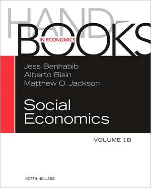 Handbook of Social Economics de Jess Benhabib