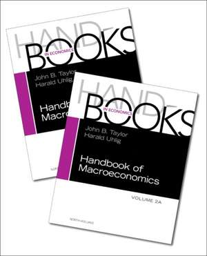 Handbook of Macroeconomics de John B. Taylor