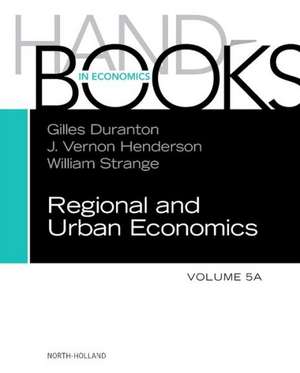 Handbook of Regional and Urban Economics de Gilles Duranton