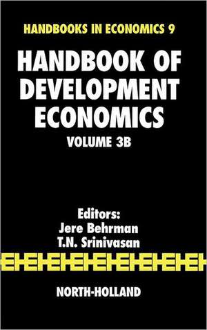 Handbook of Development Economics de J. Behrman