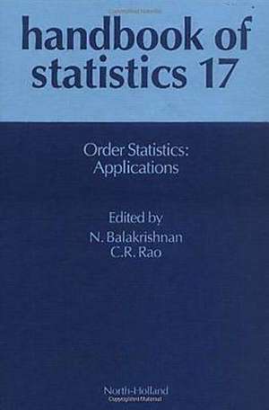 Order Statistics: Applications de Narayanaswamy Balakrishnan