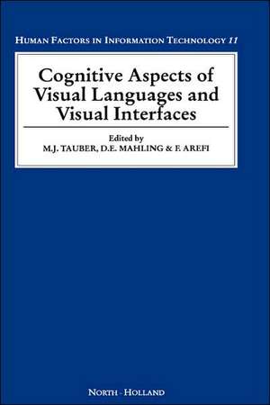 Cognitive Aspects of Visual Languages and Visual Interfaces de D.E. Mahling