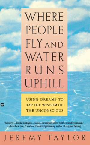 Where People Fly and Water Runs Uphill: Using Dreams to Tap the Wisdom of the Unconscious de Jeremy Taylor