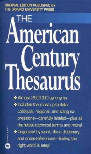 The American Century Thesaurus de Laurence Urdang