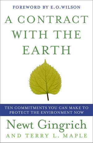 A Contract with the Earth de Newt Gingrich