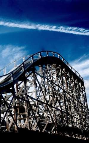 Rollercoaster Luna Park Melborne Australia Drawing Writing Journal de Michael Huhn