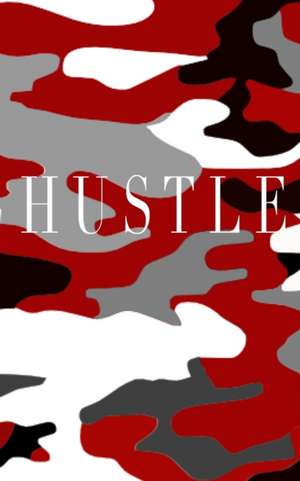 Hustle Red camouflage Writing Drawing Journal de Michael Huhn