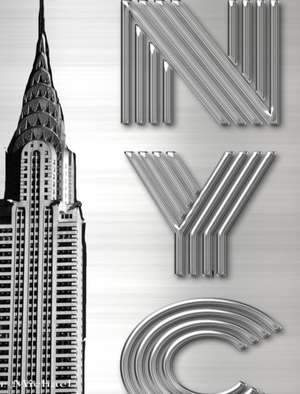 Iconic Chrysler Building New York City Sir Michael Huhn Artist Drawing Writing journal de Michael Huhn