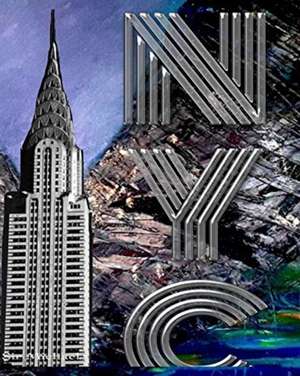 Iconic Chrysler Building New York City Sir Michael Huhn Artist Drawing Writing journal de Michael Huhn