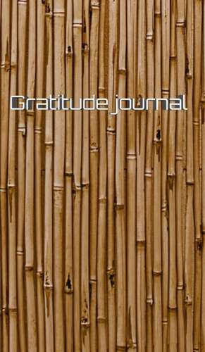 faux Bamboo gratitude creatve Journal de Michael Huhn