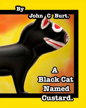 A Black Cat Named Custard. de John C Burt.