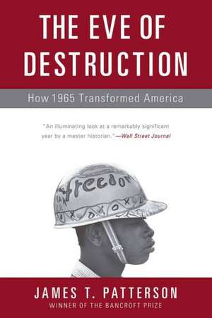 The Eve of Destruction: How 1965 Transformed America de James T. Patterson