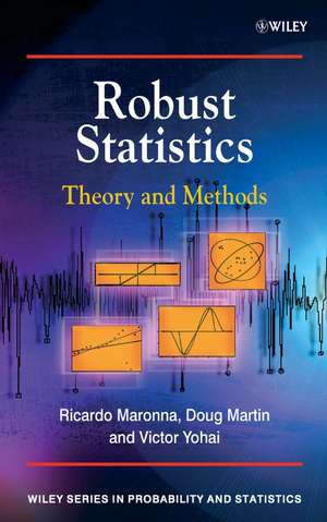 Robust Statistics de Ricardo A Maronna