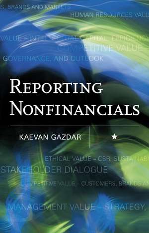 Reporting Nonfinancials de Kaevan Gazdar