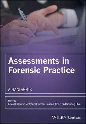 Assessments in Forensic Practice – A Handbook de K Browne