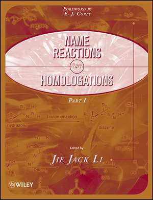 Name Reactions for Homologations 1 de JJ Li