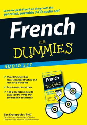 French For Dummies Audio Set de Z Erotopoulos