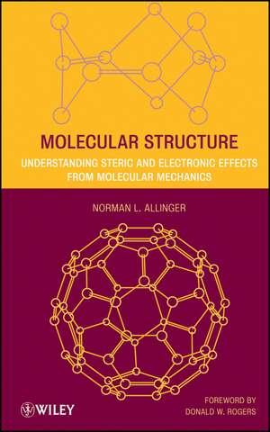 Molecular Structure de Norman L Allinger