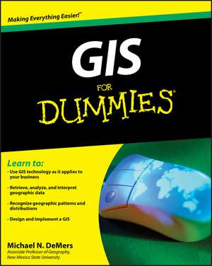 GIS For Dummies de MN DeMers