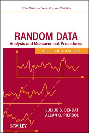 Random Data – Analysis and Measurement Procedures 4e de JS Bendat