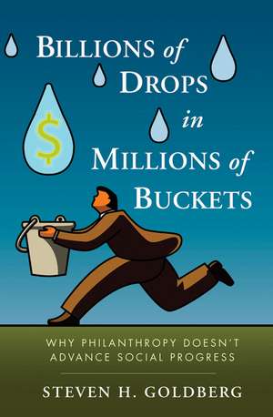 Billions of Drops in Millions of Buckets – Why Philanthropy Doesn′t Advance Social Progress de SH Goldberg