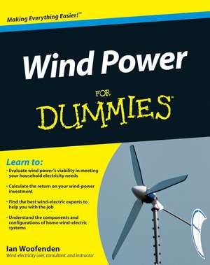 Wind Power For Dummies de I Woofenden