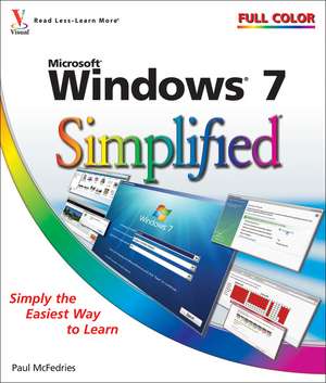 Windows 7 Simplified de Paul McFedries