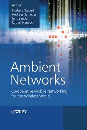 Ambient Networks de Norbert Niebert