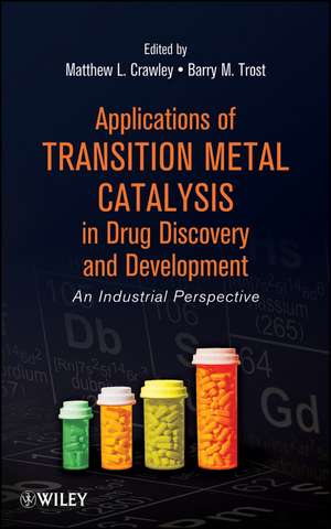 Applications of Transition Metal Catalysis in Drug Discovery and Development – An Industrial Perspective de ML Crawley