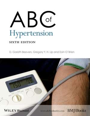 ABC of Hypertension 6e de D Beevers