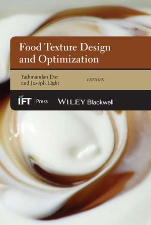 Food Texture Design and Optimization de YL Dar