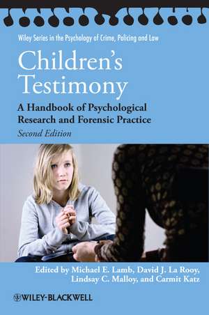Children s Testimony 2e de Michael E. Lamb