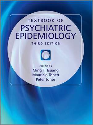 Textbook of Psychiatric Epidemiology 3e de MT Tsuang