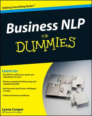 Business NLP For Dummies de L Cooper