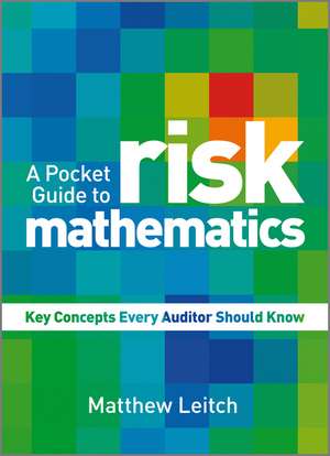 A Pocket Guide to Risk Mathematics – Key Concepts Every Auditor Should Know de M Leitch
