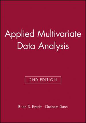 Applied Multivariate Data Analysis 2e de Everitt