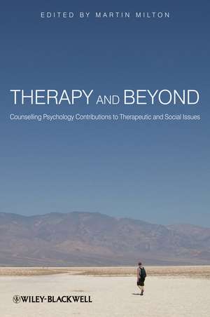 Therapy and Beyond de Martin Milton