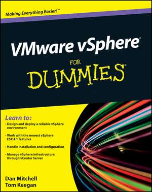 VMware vSphere For Dummies de D. Mitchell