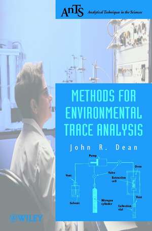 Methods for Environmental Trace Analysis de JR Dean