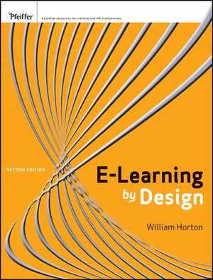 e-Learning by Design de William Horton