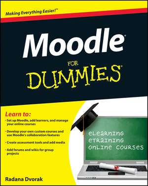 Moodle For Dummies de R Dvorak