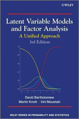Latent Variable Models and Factor 3e de David J Bartholomew