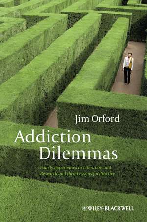 Addiction Dilemmas – Family Experiences from Literature and Research and their Lessons for Practice de J Orford